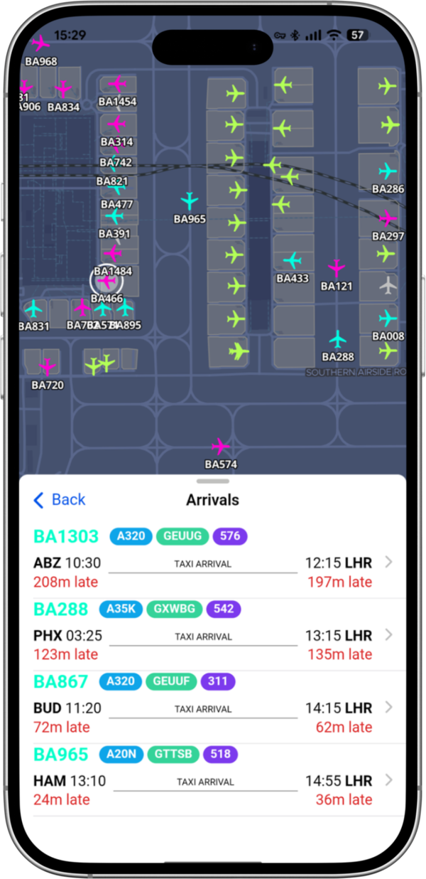 Flo.w Airlines on mobile