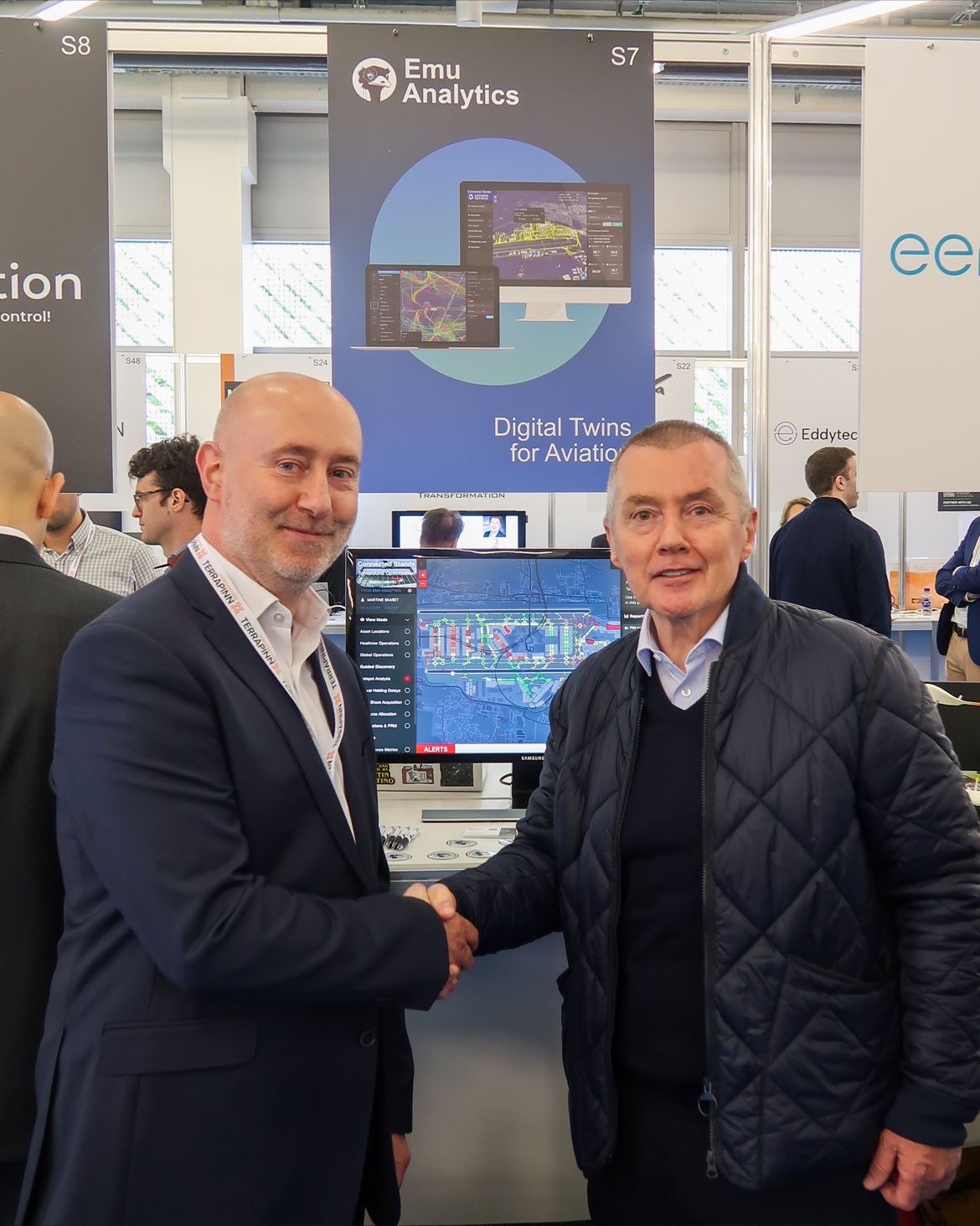 Team Emu at Aerospace Tech Week Europe in Munich, Germany
