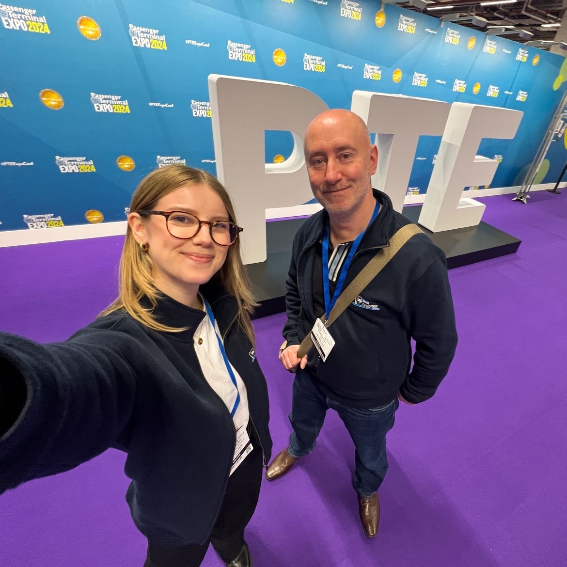 Team Emu at Passenger Terminal Expo in Frankfurt, Germany
